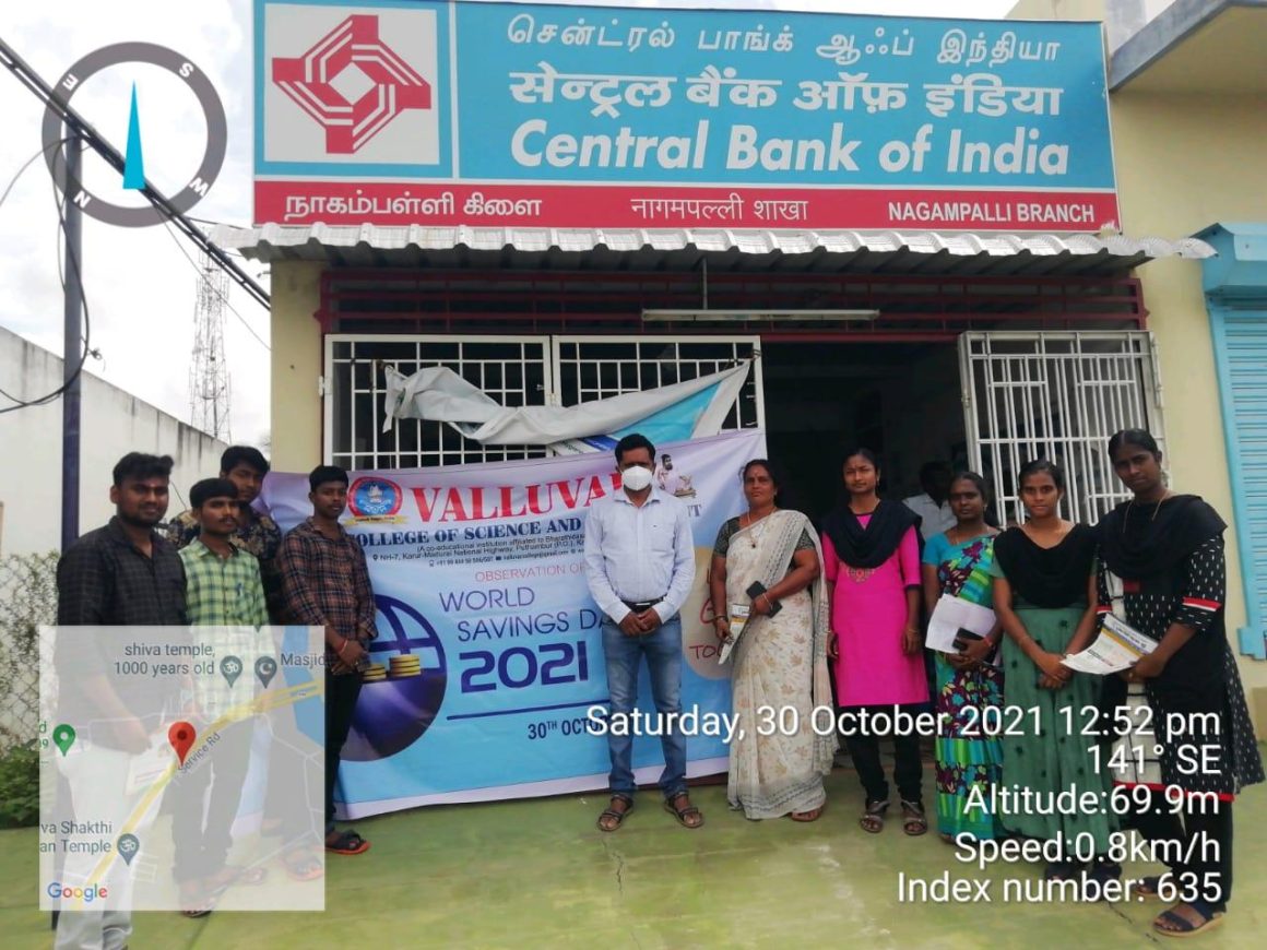 A World Savings Day Awareness Camp Was Conducted